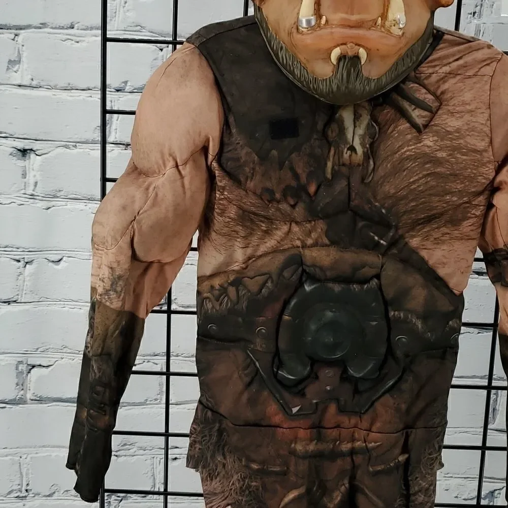 Halloween Costume Orgrim War craft Size M 7-8